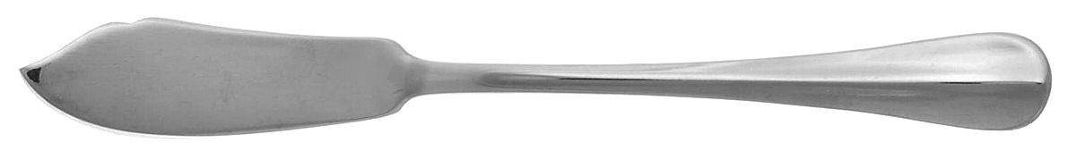Hartford (Stainless) Flat Handle Master Butter Knife by Roberts & Belk-1