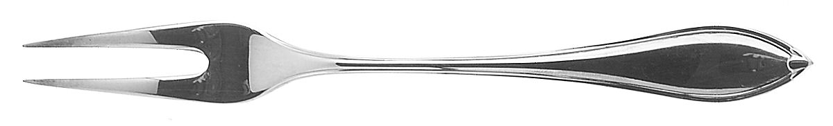Navette (Silverplate) Small Solid Serving Fork by Robbe & Berking-1