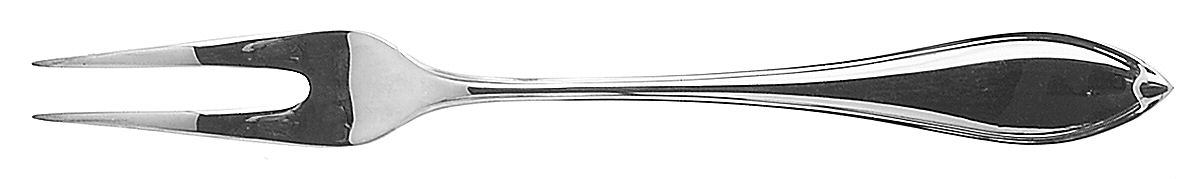 Navette (Silverplate) Small Solid Serving Fork by Robbe & Berking-1