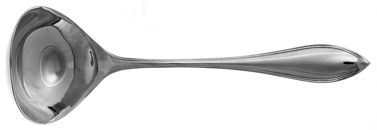 Navette (Silverplate) Solid Gravy Ladle by Robbe & Berking-1