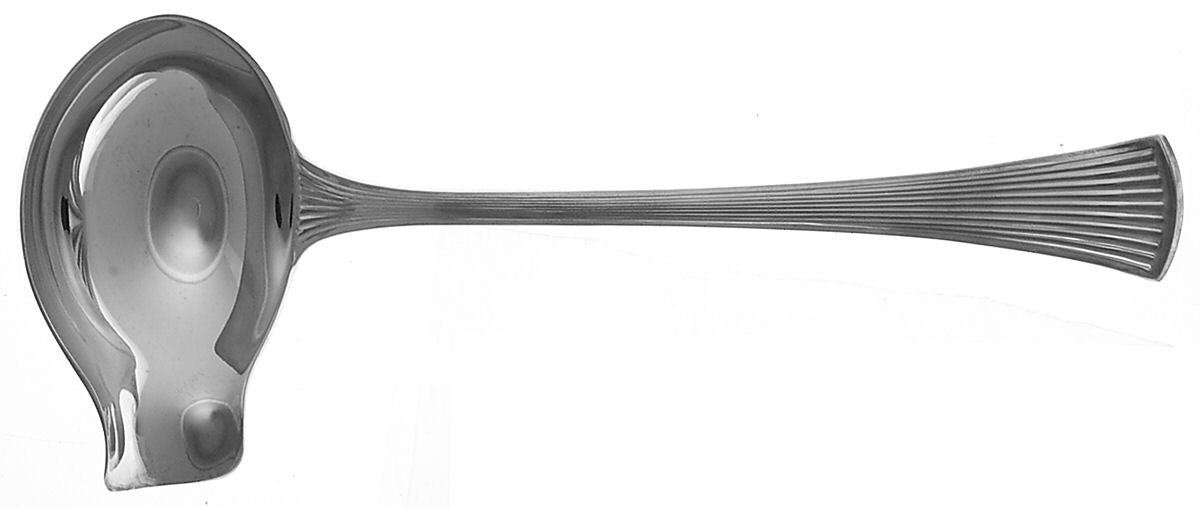Avenue (Silverplate) Solid Gravy Ladle by Robbe & Berking-1