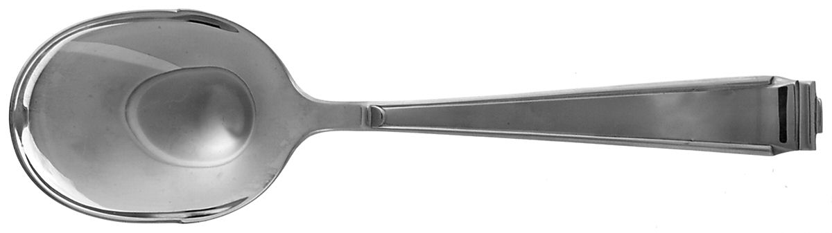 Art Deco (Silverplate) Solid Smooth Casserole Spoon by Robbe & Berking-1