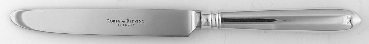 Alt-Spaten (Silverplate) Dessert Knife with Stainless Blade by Robbe & Berking-1