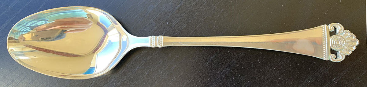 Rosenmuster (Sterling) Place/Oval Soup Spoon by Robbe & Berking-1