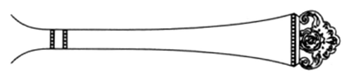 Rosenmuster (Sterling) Fork by Robbe & Berking-1