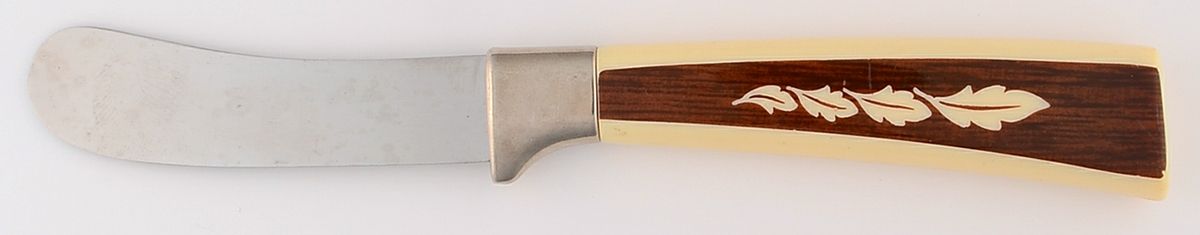 REF6 (STAINLESS) Butter Spreader Hollow Hdl-Paddle/Stainless Blade by Regent Sheffield-1