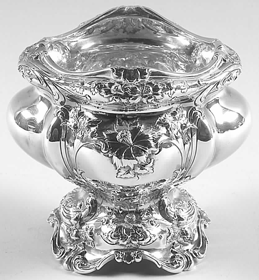 Les Six Fleurs (Sterling, Hollowware) Waste Bowl by Reed & Barton-1