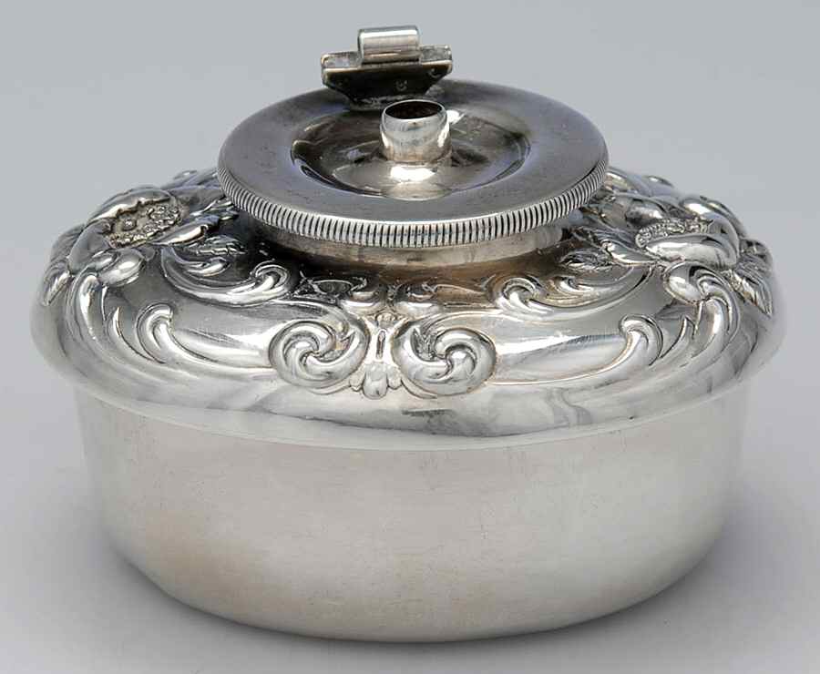Les Six Fleurs (Sterling, Hollowware) Sterling Burner For Kettle by Reed & Barton-1