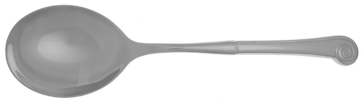 Sea Shells (Stainless) Casserole Spoon with Smooth Stainless Bowl HC by Reed & Barton-1