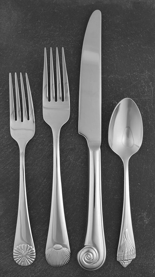 Sea Shells (Stainless) 32  Piece Estate Set by Reed & Barton-1