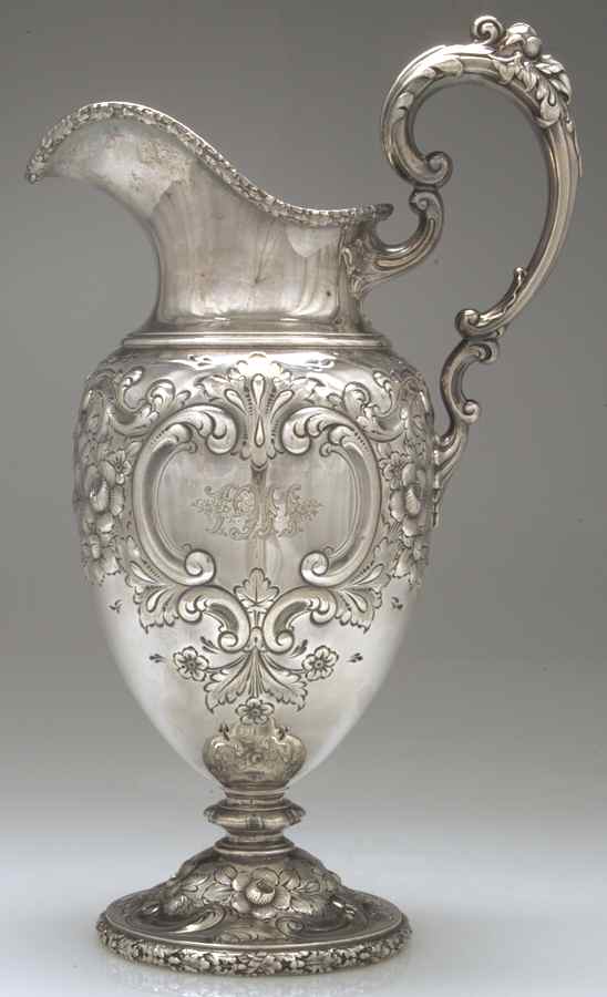 575A (Sterling, Hollowware) Footed Ewer/Pitcher by Reed & Barton-1