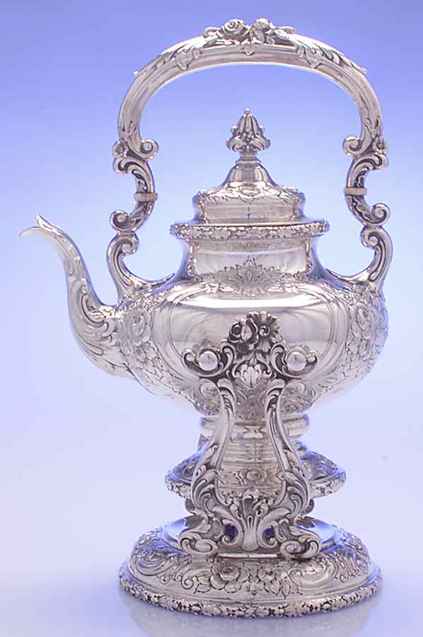 575A (Sterling, Hollowware) Kettle, Stand & Burner by Reed & Barton-1