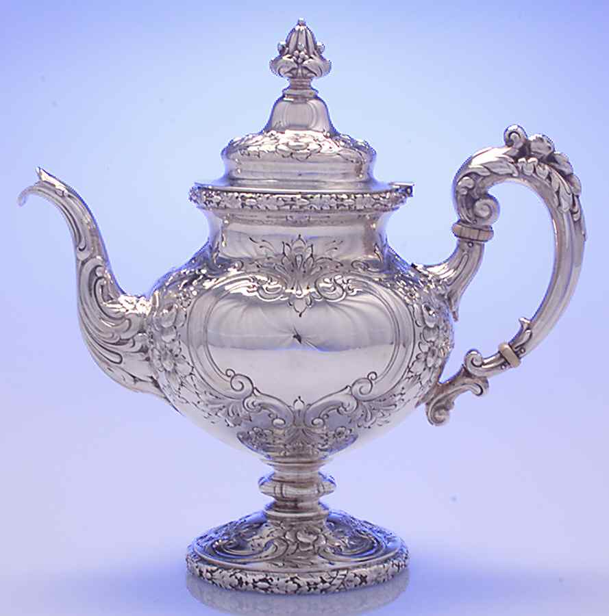 575A (Sterling, Hollowware) Teapot by Reed & Barton-1