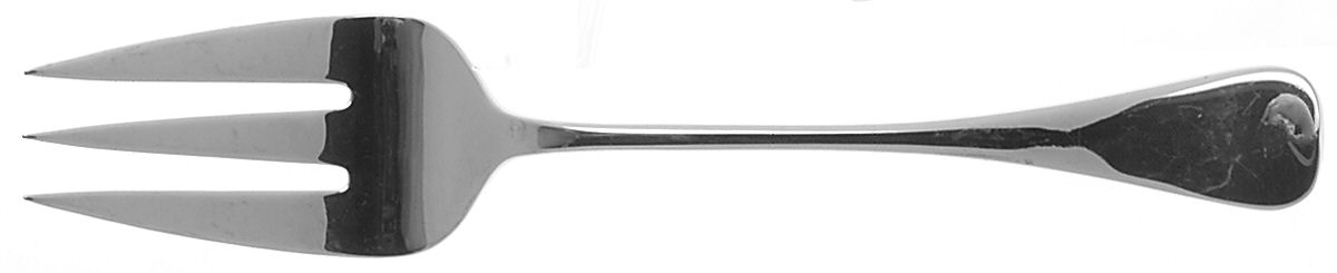 Montauk (Stainless) Large Solid Cold Meat Serving Fork by Reed & Barton-1