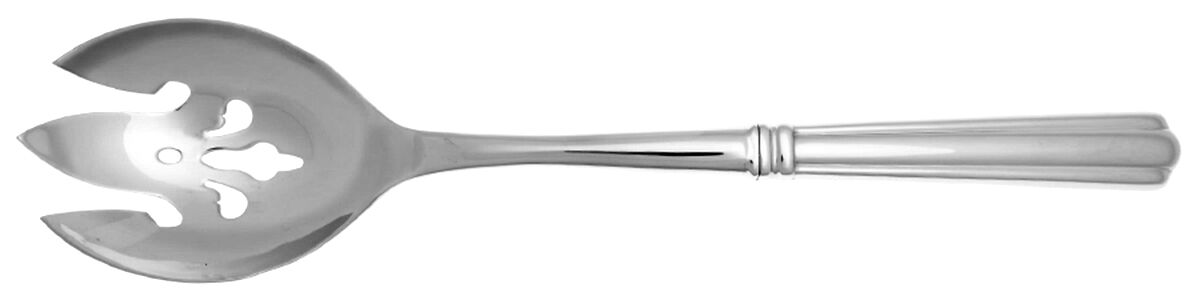 Preston (Stainless) Salad Serving Fork with Stainless Prongs HC by Reed & Barton-1