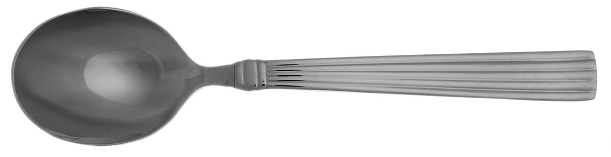 Crescendo II (Stainless) Round Bowl Soup Spoon (Cream Soup) HC by Reed & Barton-1