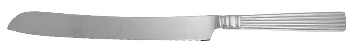 Crescendo II (Stainless) Wedding Cake Knife with Stainless Blade HC by Reed & Barton-1
