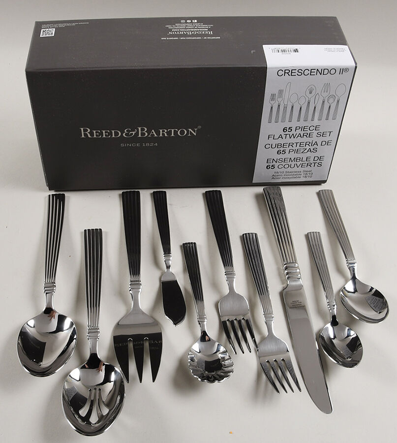 Crescendo II (Stainless) 65 Piece Set by Reed & Barton-1