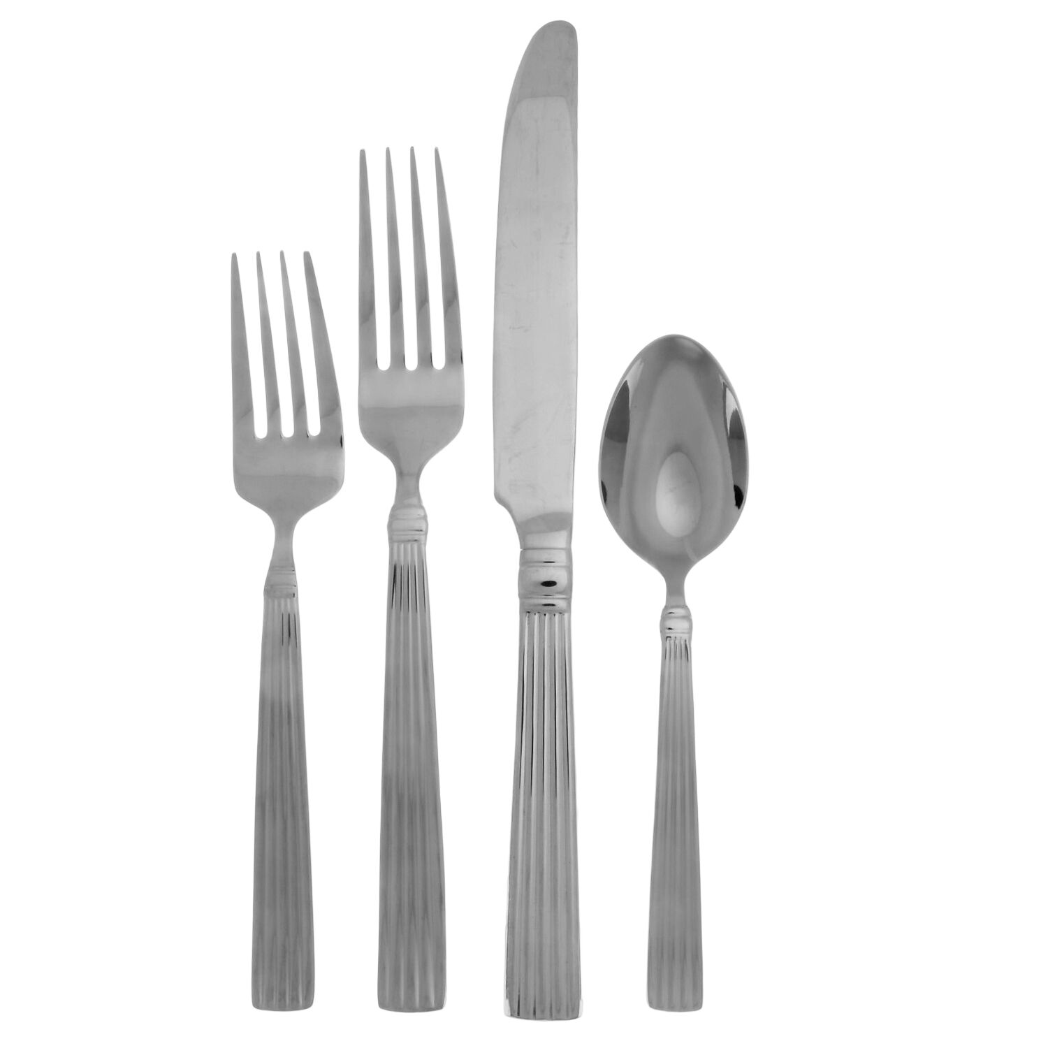Crescendo II (Stainless) 4 Piece Place Setting by Reed & Barton-1