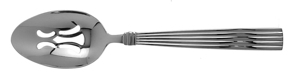 Crescendo II (Stainless) Pierced Tablespoon (Serving Spoon) by Reed & Barton-1