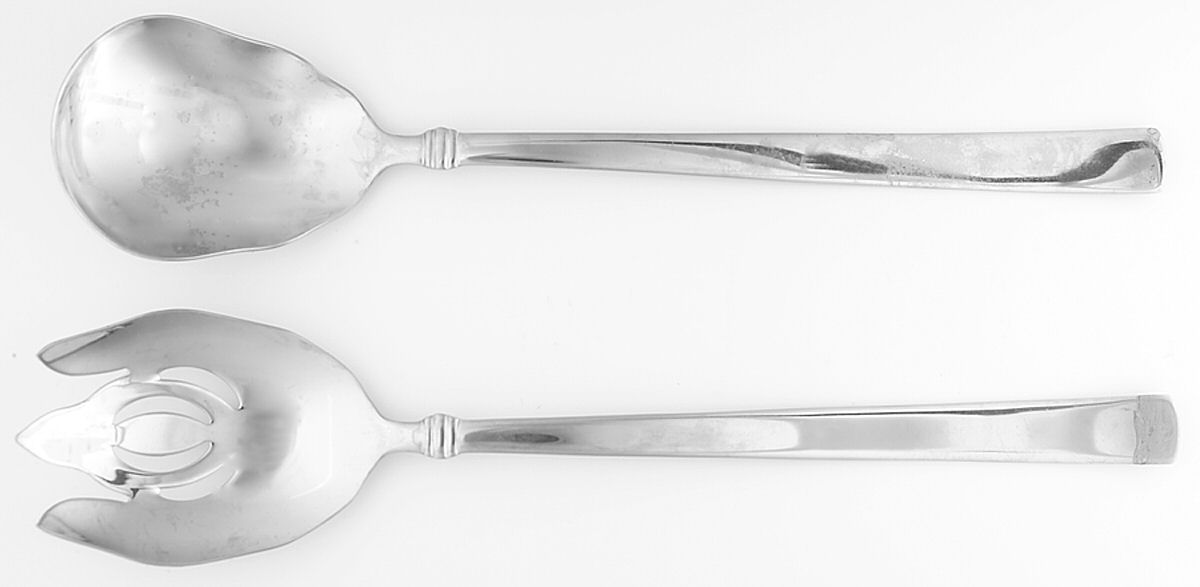Regent (Stainless) Solid Oversized Serving Salad Set by Reed & Barton-1