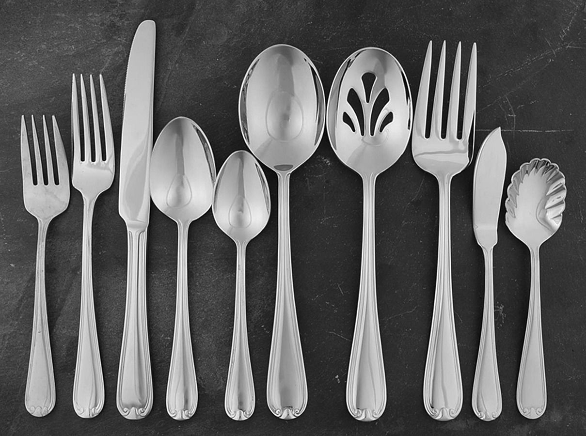 Colby (Stainless) 45 Piece Starter Set by Reed & Barton-1
