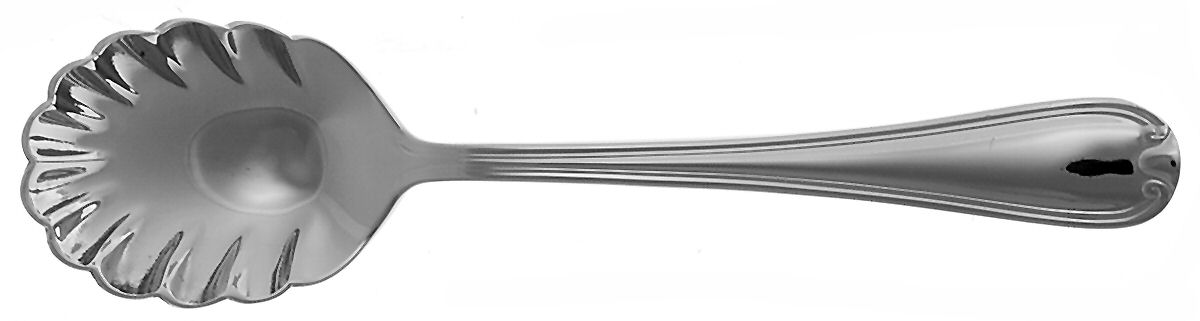 Colby (Stainless) Sugar Shell Spoon by Reed & Barton-1