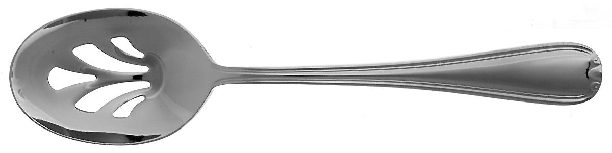 Colby (Stainless) Pierced Tablespoon (Serving Spoon) by Reed & Barton-1