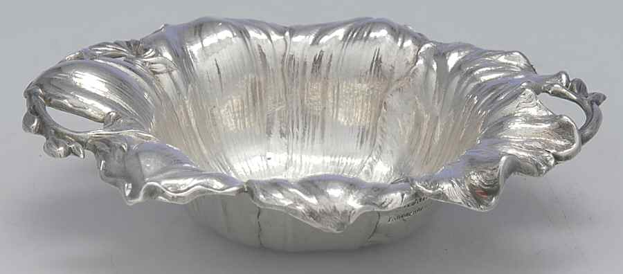 Les Cinq Fleurs (Sterling, Hollowware) Nut Dish by Reed & Barton-1
