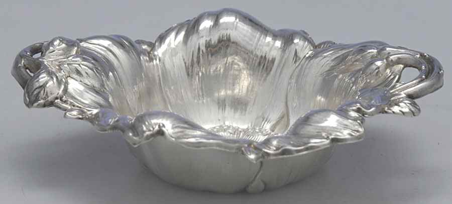 Les Cinq Fleurs (Sterling, Hollowware) Nut Dish by Reed & Barton-1