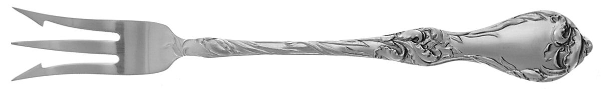 Les Cinq Fleurs (Sterling, Newer) Olive Fork by Reed & Barton-1