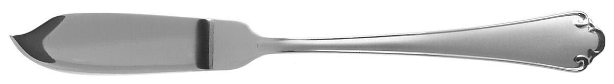 Ashland Matte (Stainless) Flat Handle Master Butter Knife by Reed & Barton-1