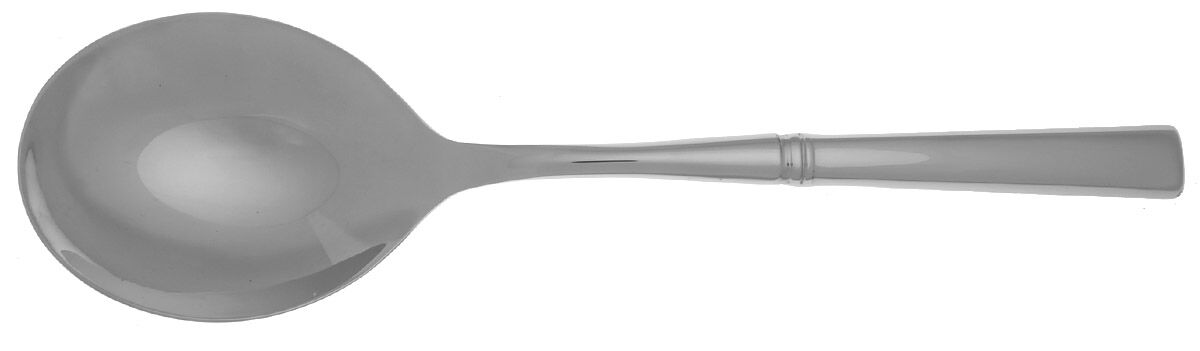 Perspective (Stainless) Casserole Spoon with Smooth Stainless Bowl HC by Reed & Barton-1