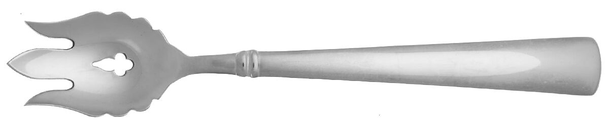 Perspective (Stainless) Vegetable Serving Fork Solid  HC by Reed & Barton-1