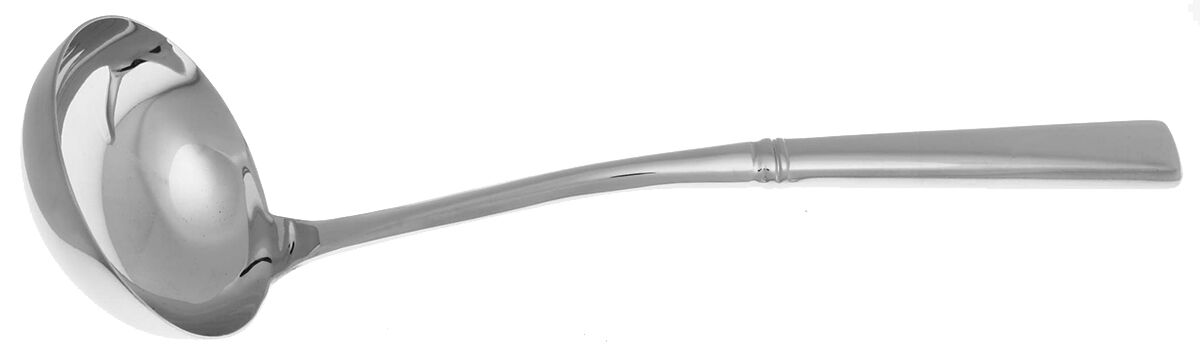 Perspective (Stainless) Soup Ladle with Stainless Bowl HC by Reed & Barton-1