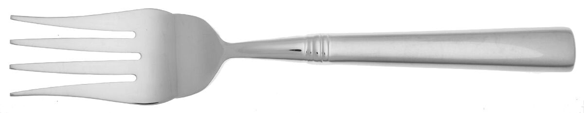 Perspective (Stainless) Cold Meat Fork Large, Stainless Tines HC by Reed & Barton-1