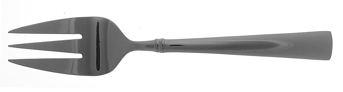 Perspective (Stainless) Medium Solid Cold Meat Serving Fork by Reed & Barton-1