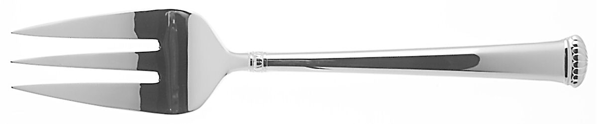 Fairmont (Stainless) Medium Solid Cold Meat Serving Fork by Reed & Barton-1