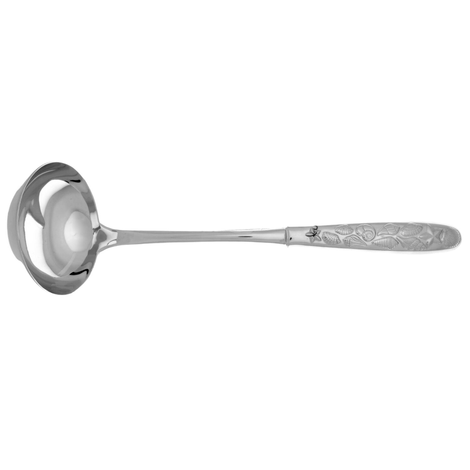 Beachcomber (Stainless) Soup Ladle with Stainless Bowl HC by Reed & Barton-1