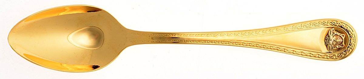 Medusa (Gold Plated) Teaspoon by Rosenthal-1