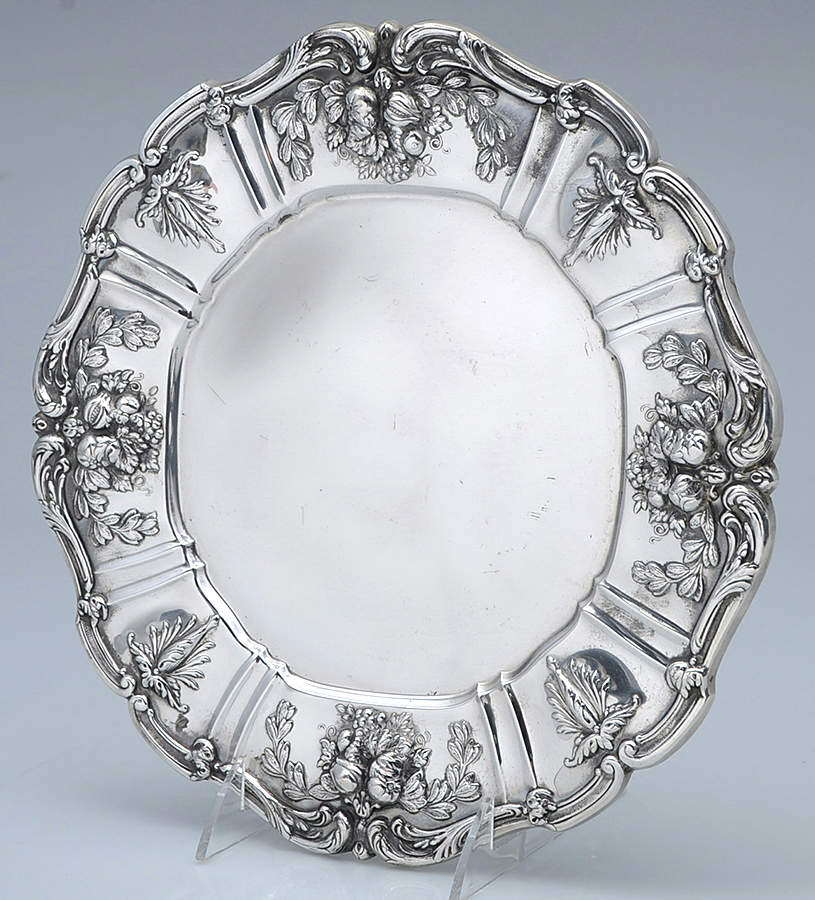 Francis I (Sterling, Hollowware, Reed&Barton, Dates) Service Plate by Reed & Barton-1