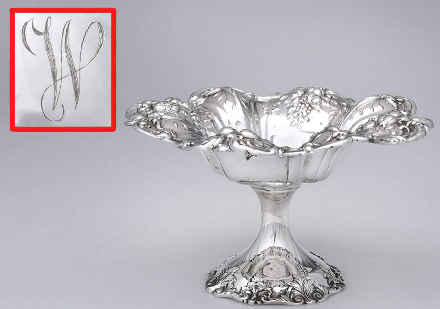 Francis I (Sterling, Hollowware, Reed&Barton, Dates) Medium Compote by Reed & Barton-1