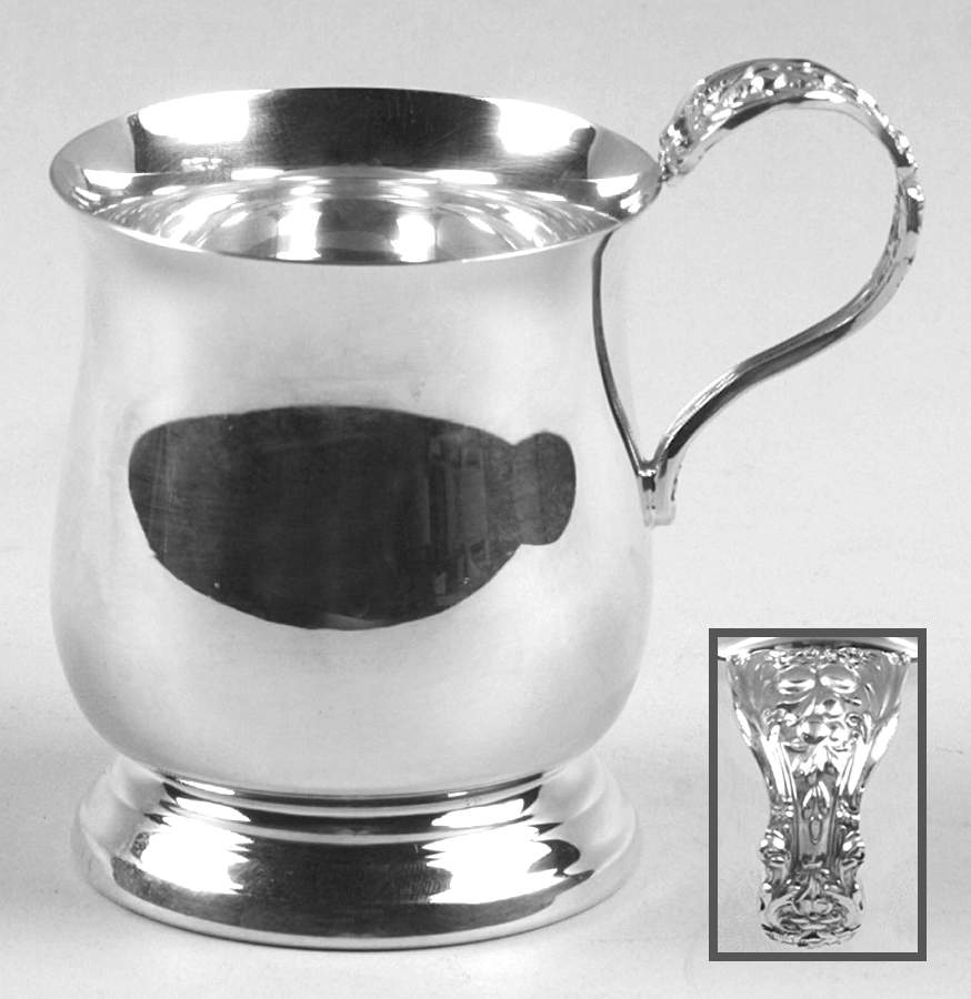 Francis I (Sterling, Hollowware, Reed&Barton, Dates) Footed Baby Cup by Reed & Barton-1