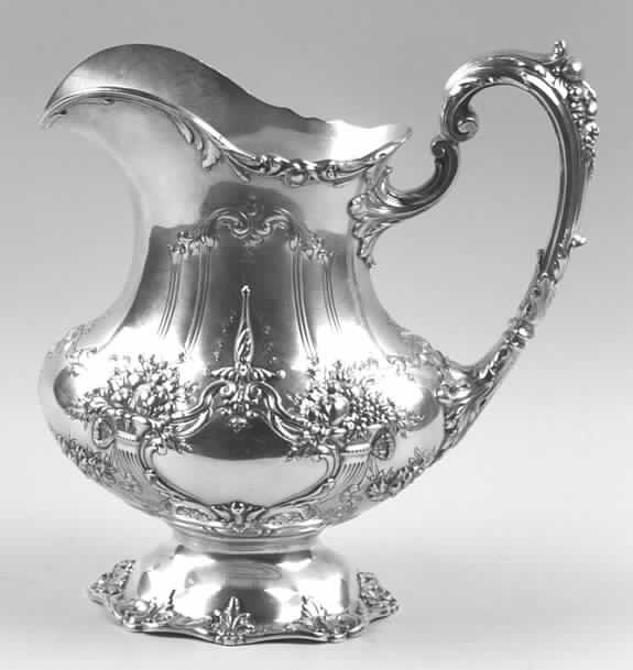 Francis I (Sterling, Hollowware, Reed&Barton, Dates) Sterling Water Pitcher by Reed & Barton-1