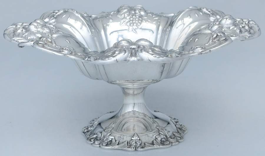 Francis I (Sterling, Hollowware, Reed&Barton, Dates) Round Compote (Height X Width) by Reed & Barton-1