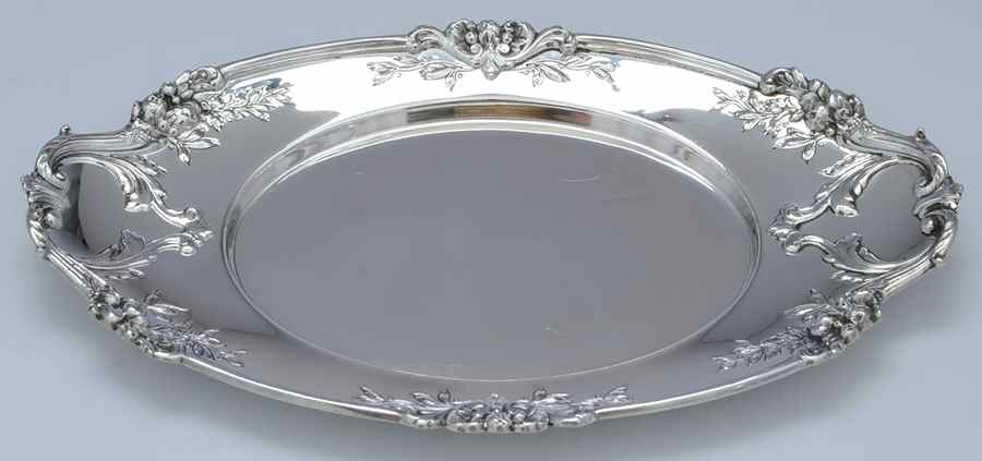 Francis I (Sterling, Hollowware, Reed&Barton, Dates) Underplate for Sterling Gravy Boat by Reed & Barton-1