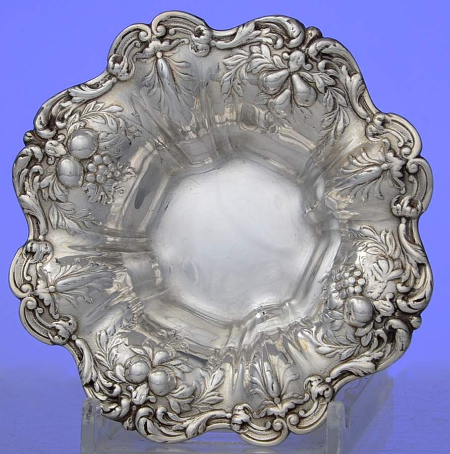 Francis I (Sterling, Hollowware, Reed&Barton, Dates) Nut Dish Fruit Variant by Reed & Barton-1