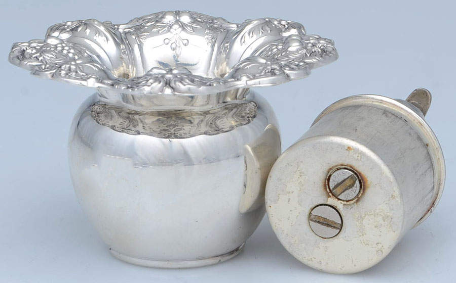 Francis I (Sterling, Hollowware, No Dates) Sterling Lighter w/Silverplate Insert by Reed & Barton-3