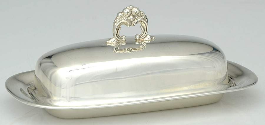 Francis I (Sterling, Hollowware, No Dates) 1/4 Lb Covered Butter with No Liner by Reed & Barton-1