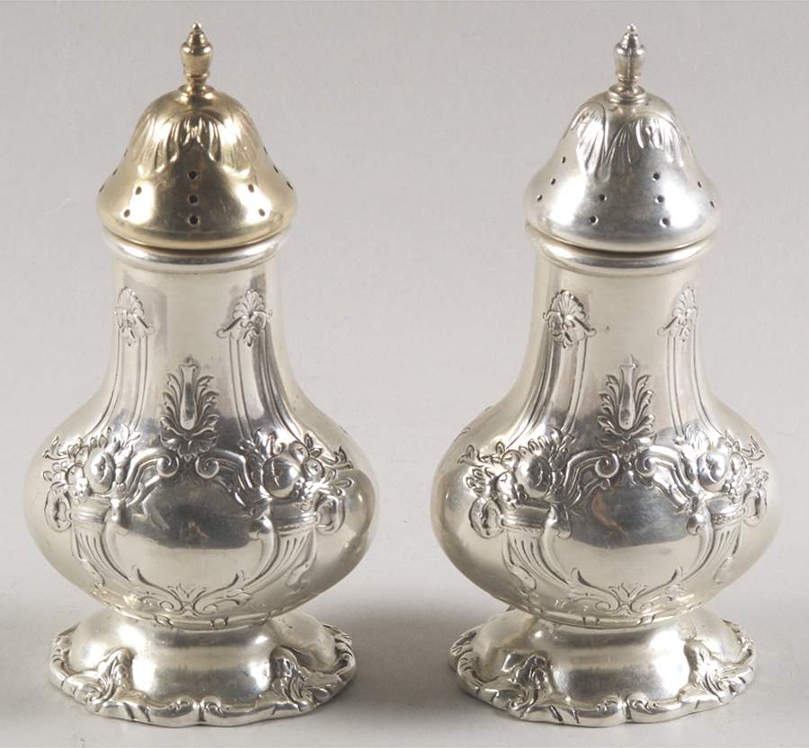 Francis I (Sterling, Hollowware, No Dates) Salt and Pepper Set by Reed & Barton-1